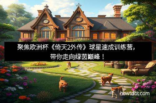 聚焦欧洲杯《倚天2外传》球星速成训练营，带你走向绿茵巅峰！
